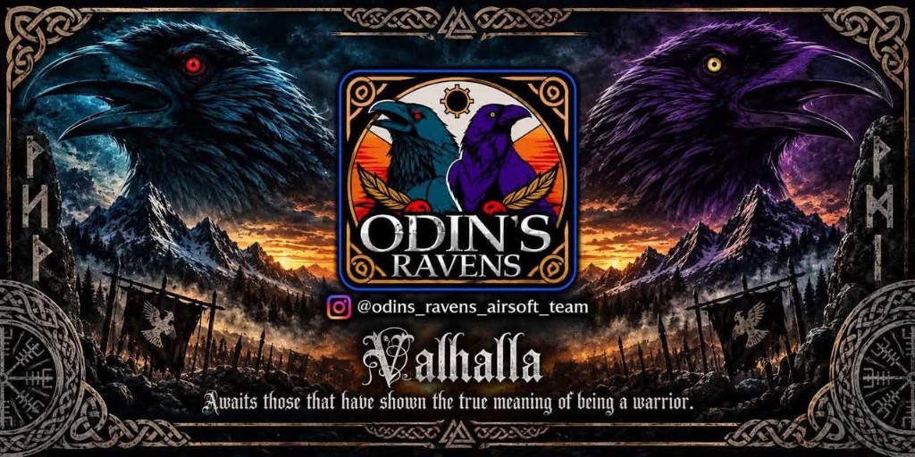 Odin's Ravens. Valhalla awaits those that have shown the true meaning of being a warrior.